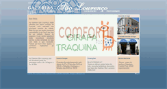 Desktop Screenshot of galeriassaolourenco.pt